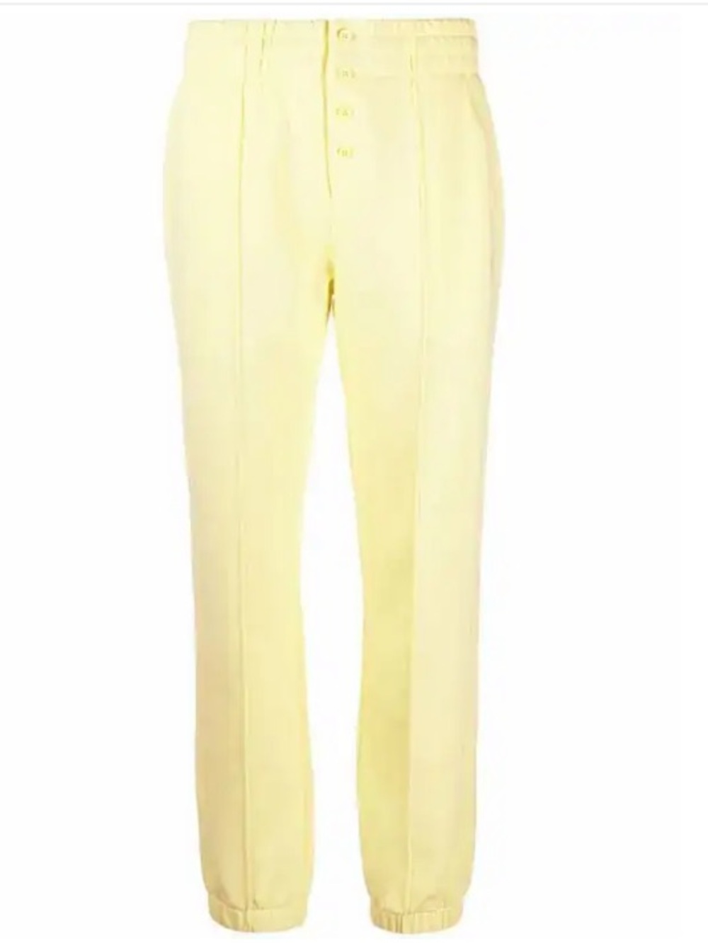 Helmut Lang
logo-embroidered buttoned track pants